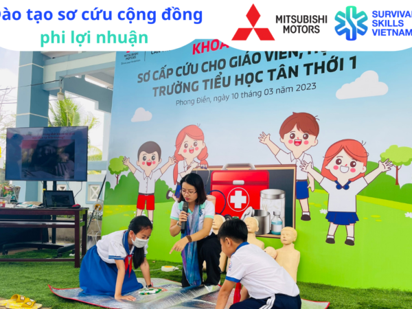 Lớp sơ cấp cứu cho học sinh Trường tiểu học Tân Thới 1