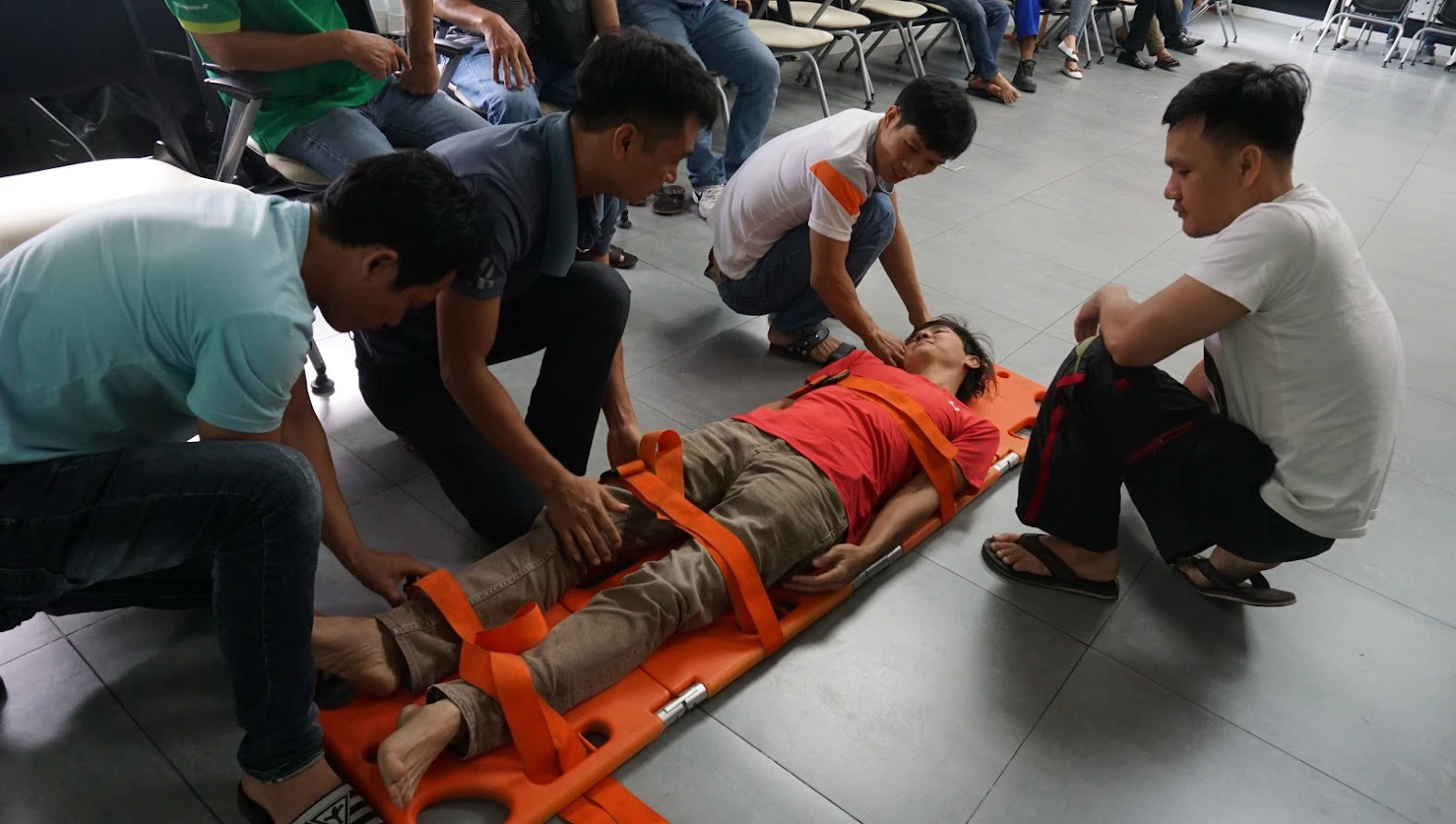 SSVN first aid classes Photo: CTV SSVN first aid classes Photo: CTV