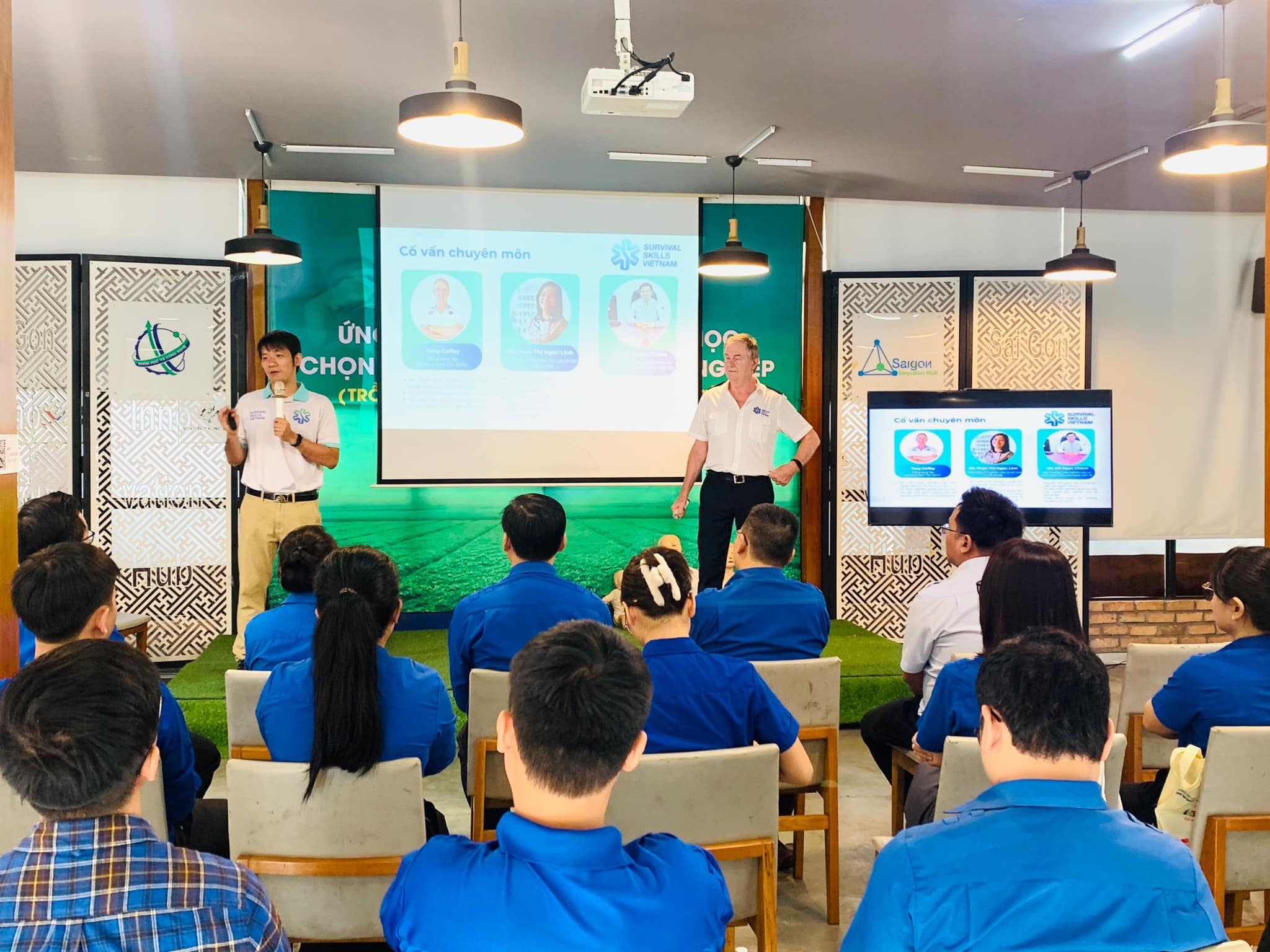 SSVN Enterprise is training First Aid Skills for union members SSVN Enterprise is training First Aid Skills for union members