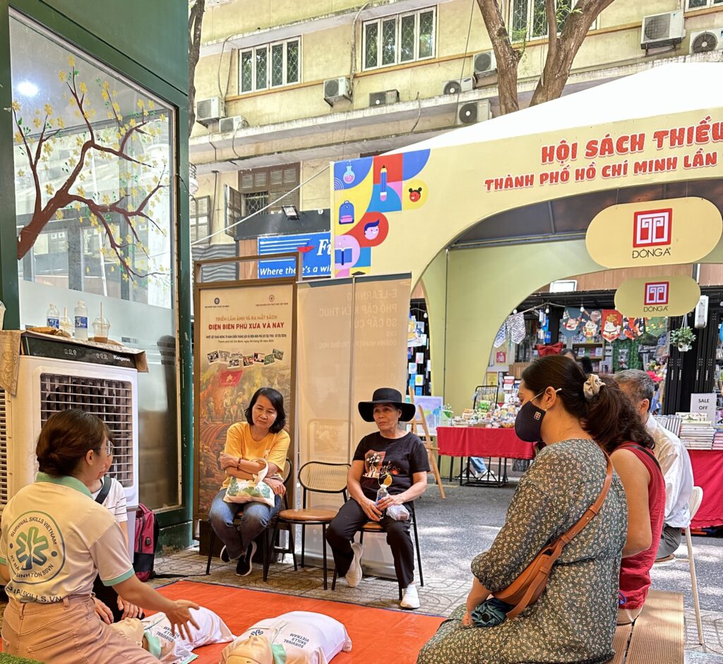 The event attracted a large number of parents